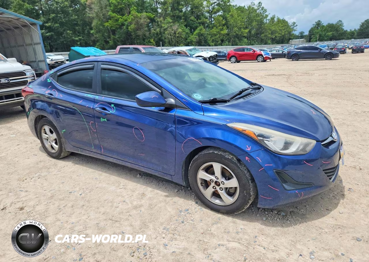 2015 Hyundai Elantra Se VIN:5NPDH4AE8FH564924 - 4