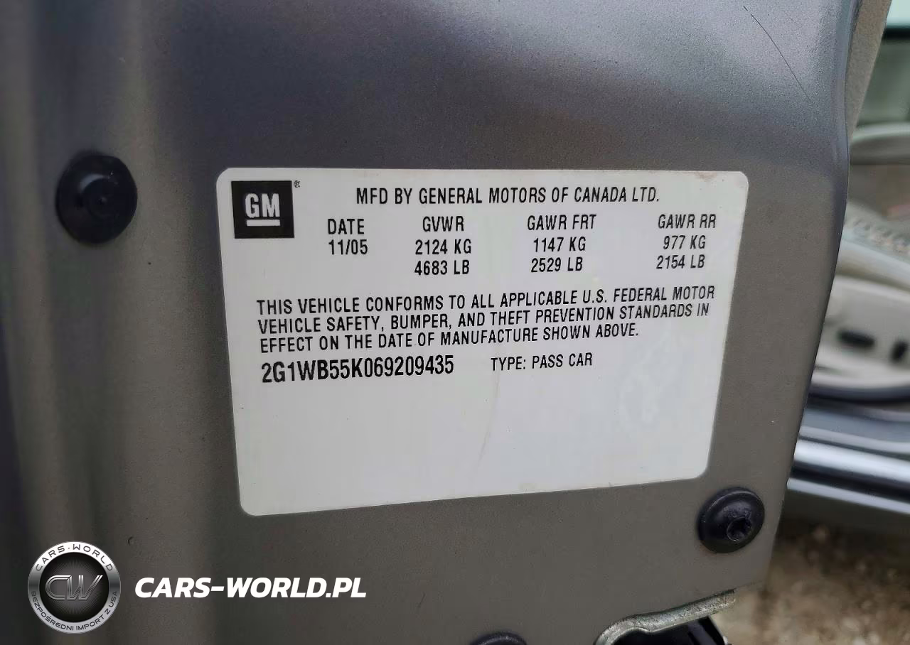 2006 Chevrolet Impala Ls VIN:2G1WB55K069209435 - 12
