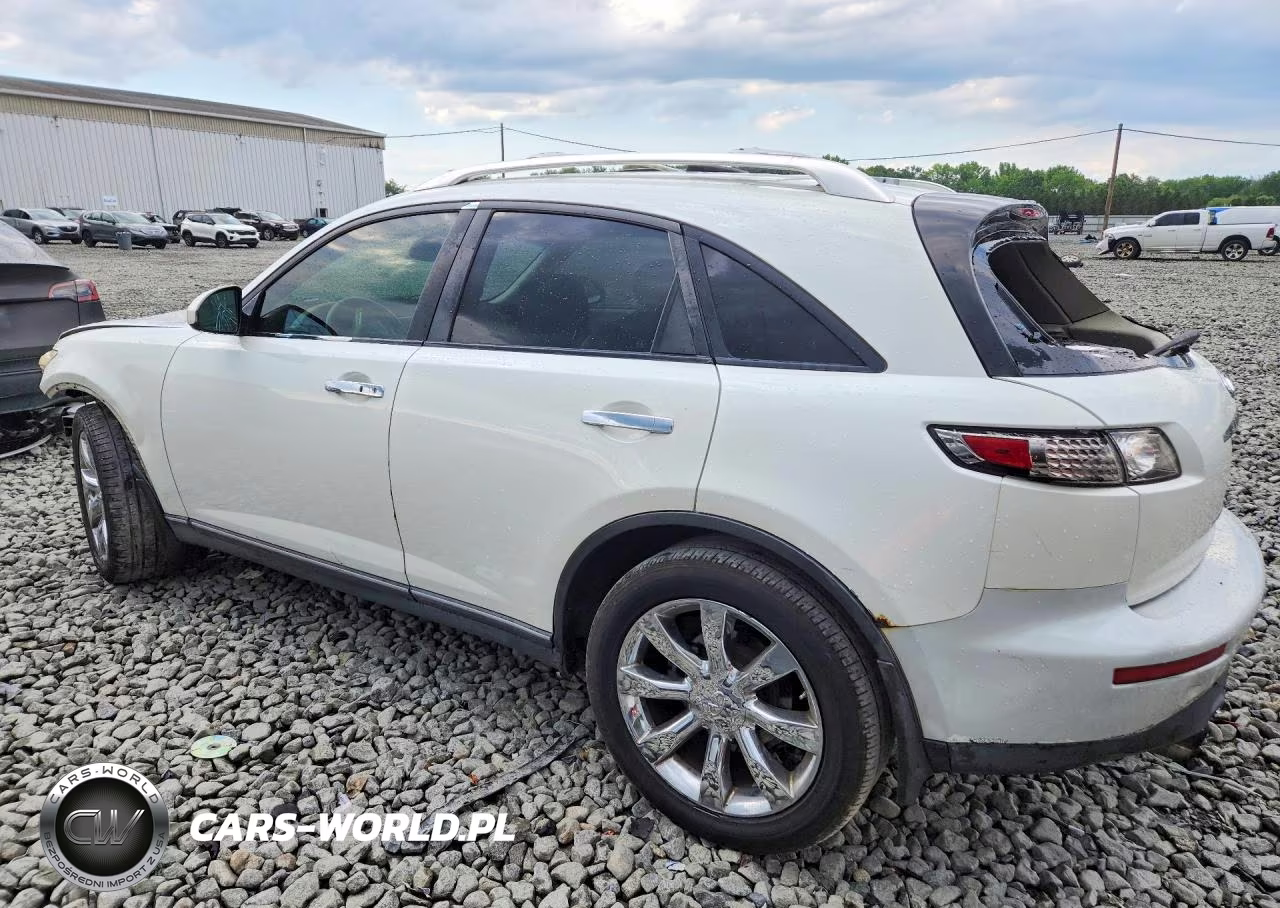 2005 Infiniti Fx45 Base VIN:JNRBS08W65X402289 - 2