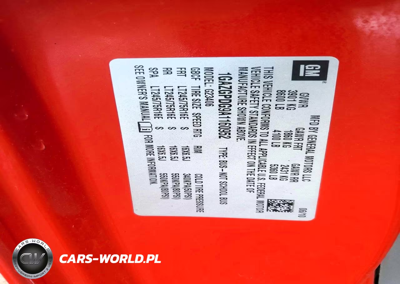 2010 Chevrolet Express G2500 Ls VIN:1GAZGPDG9A1160952 - 13