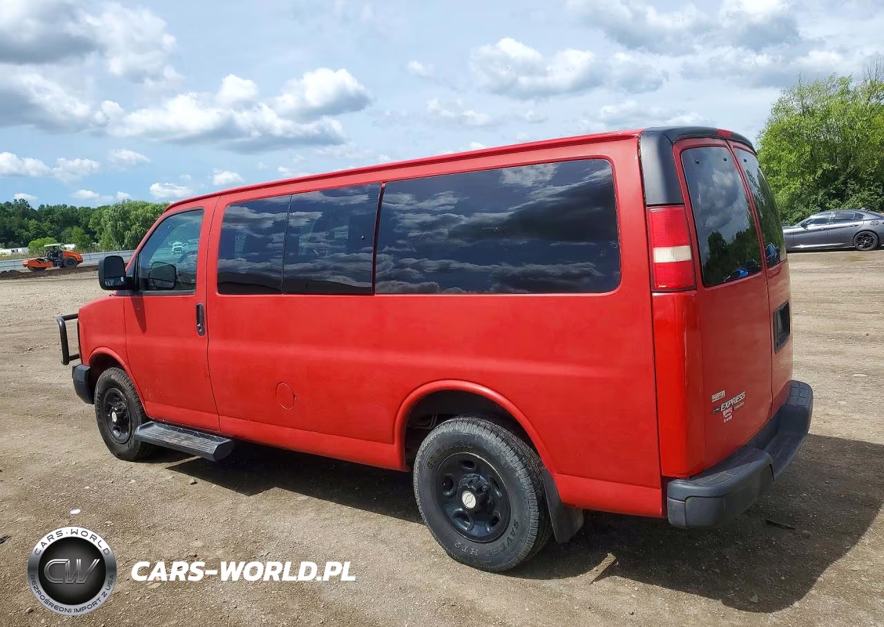 2010 Chevrolet Express G2500 Ls VIN:1GAZGPDG9A1160952 - 2