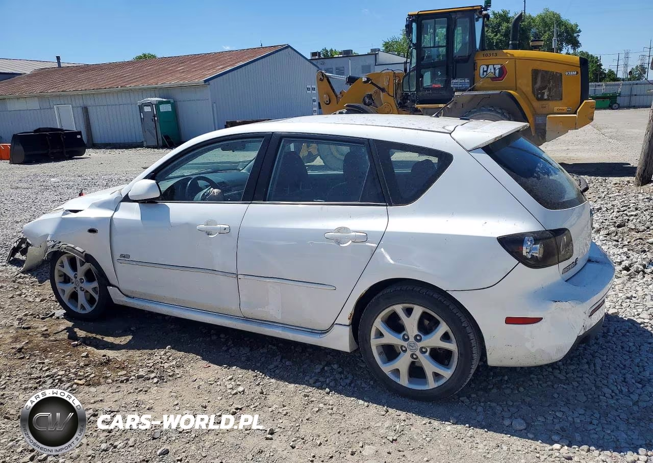 2008 Mazda 3 Hatchback VIN:JM1BK343681876408 - 2