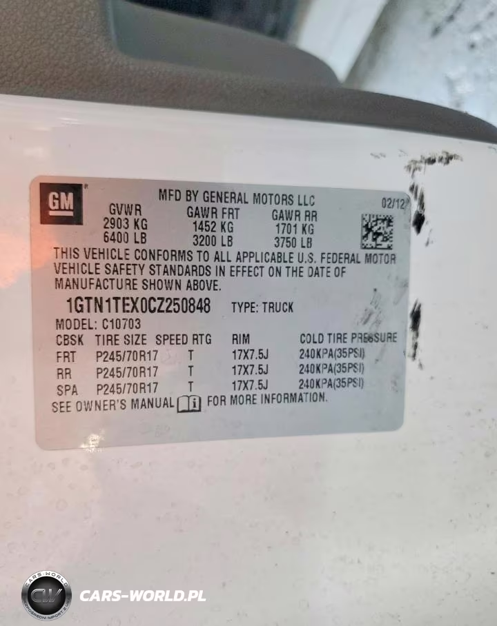 2012 GMC Sierra C1500 VIN:1GTN1TEX0CZ250848 - 12