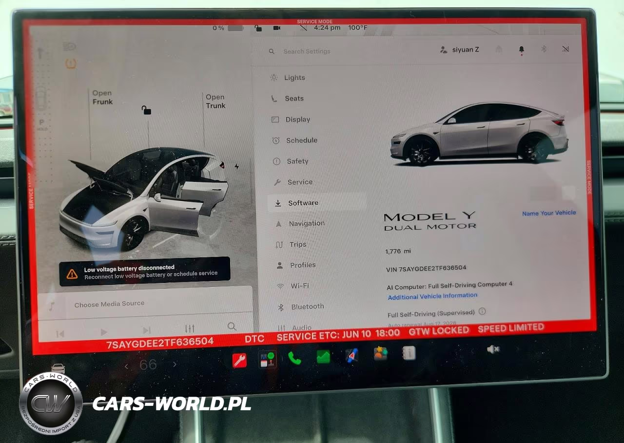 2026 Tesla Model Y VIN:7SAYGDEE2TF636504 - 9
