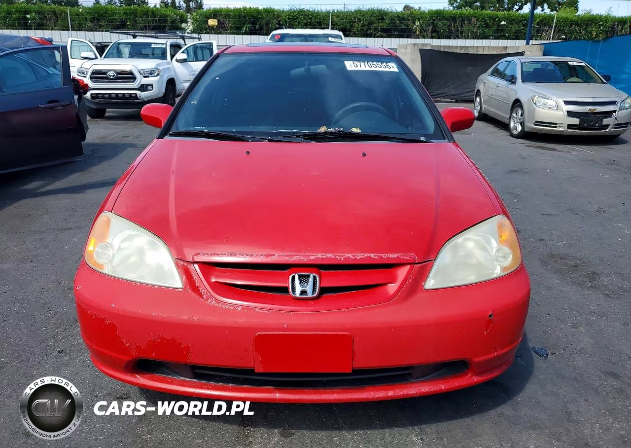 2002 Honda Civic Ex VIN:1HGEM22932L085016 - 5