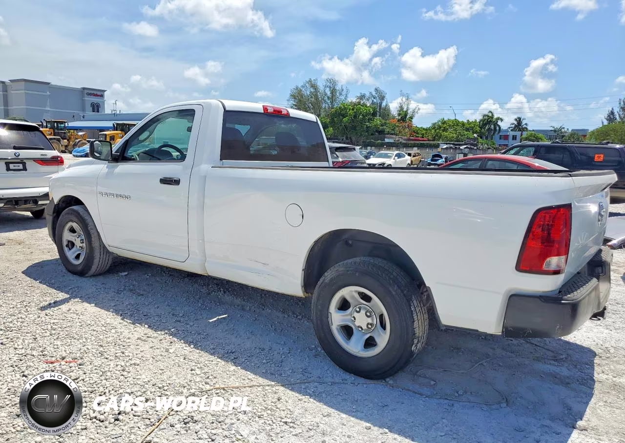 2012 Dodge Ram 1500 St VIN:3C6JD6DP4CG226696 - 2