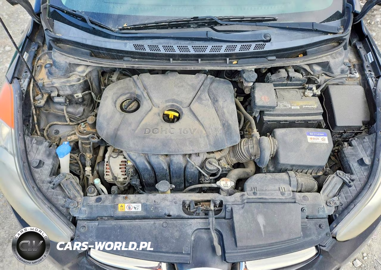 2013 Hyundai Elantra Limited VIN:KMHDH4AE1DU971000 - 11