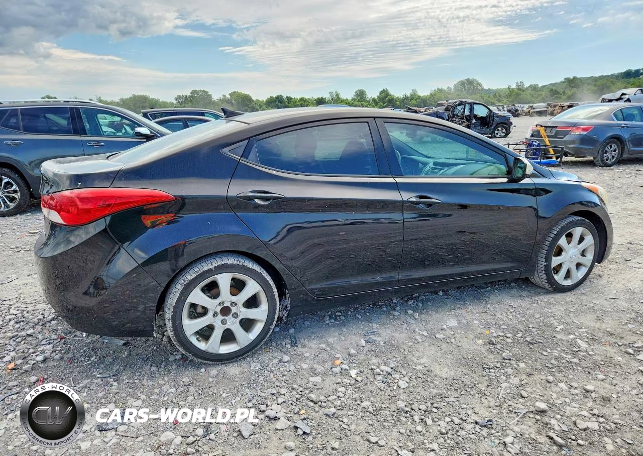 2013 Hyundai Elantra Limited VIN:KMHDH4AE1DU971000 - 3