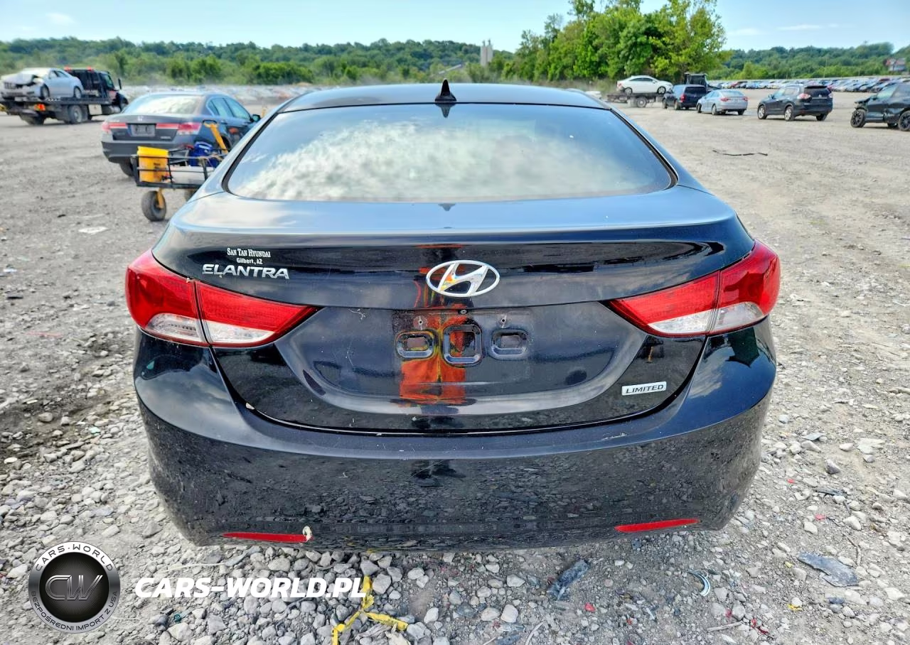 2013 Hyundai Elantra Limited VIN:KMHDH4AE1DU971000 - 6