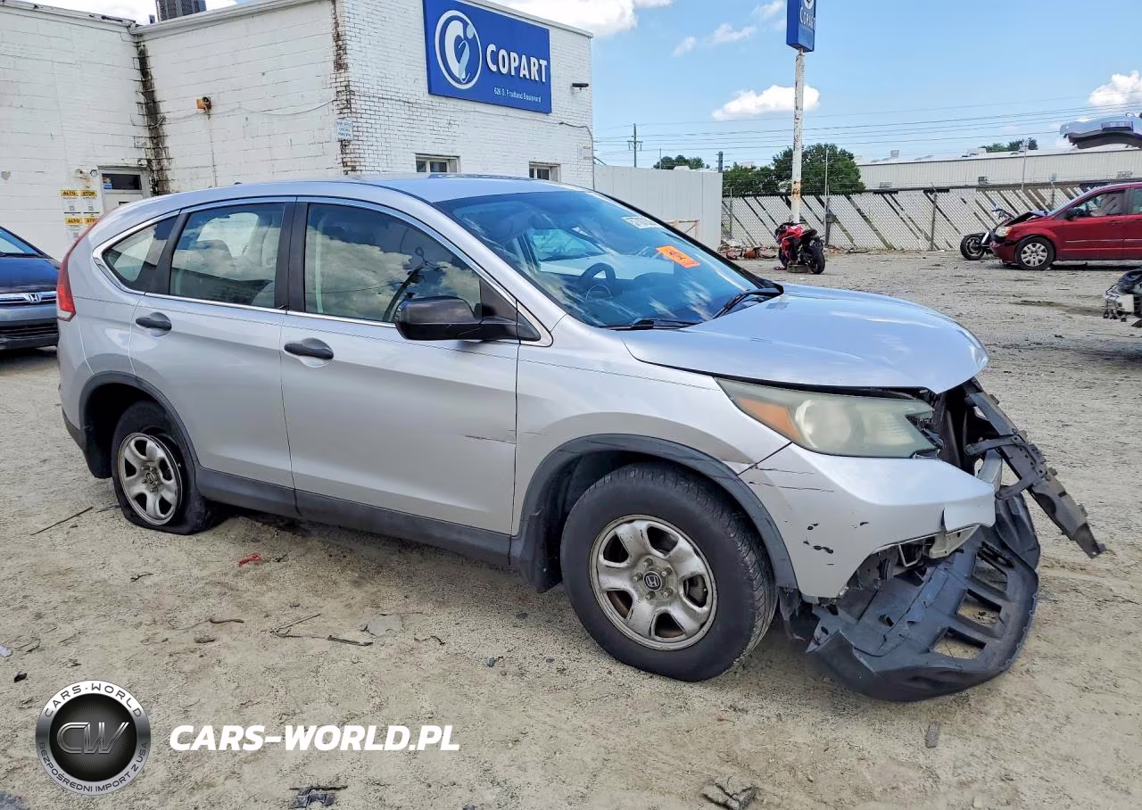 2013 Honda Cr-V Lx VIN:5J6RM3H35DL017323 - 4