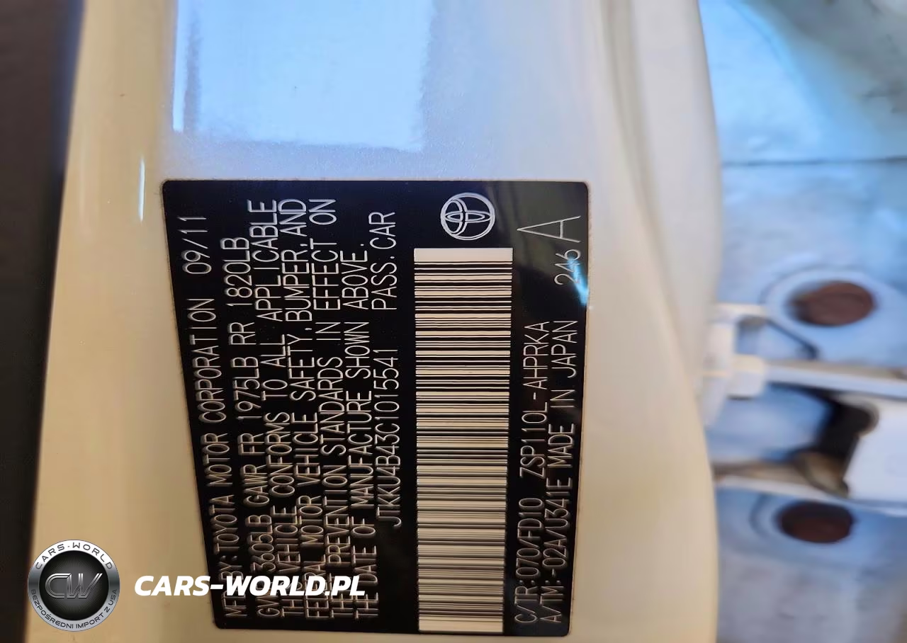 2012 Scion Xd Release Series 4.0 VIN:JTKKU4B43C1015541 - 12