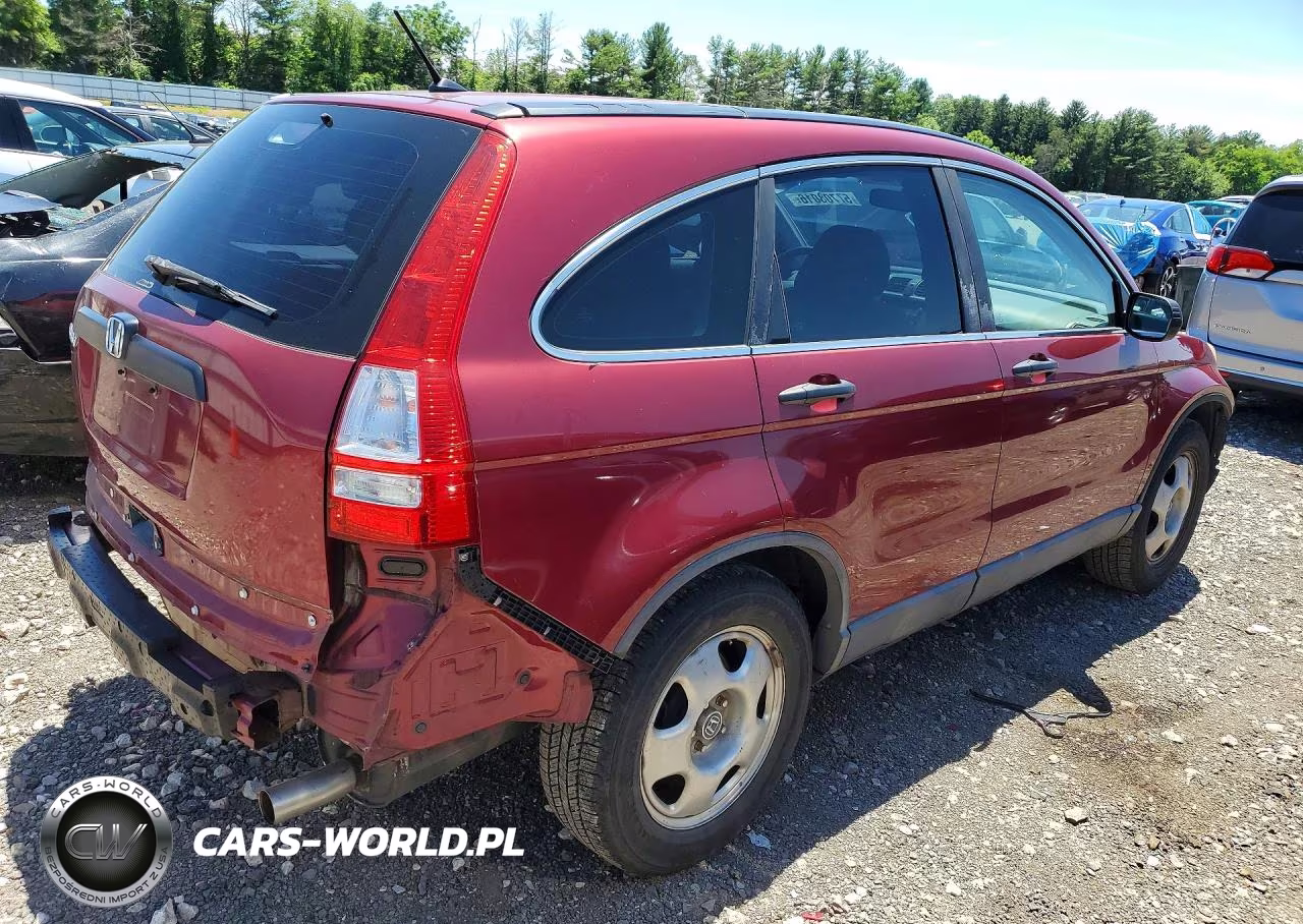2009 Honda Cr-V Lx VIN:5J6RE48389L059527 - 3