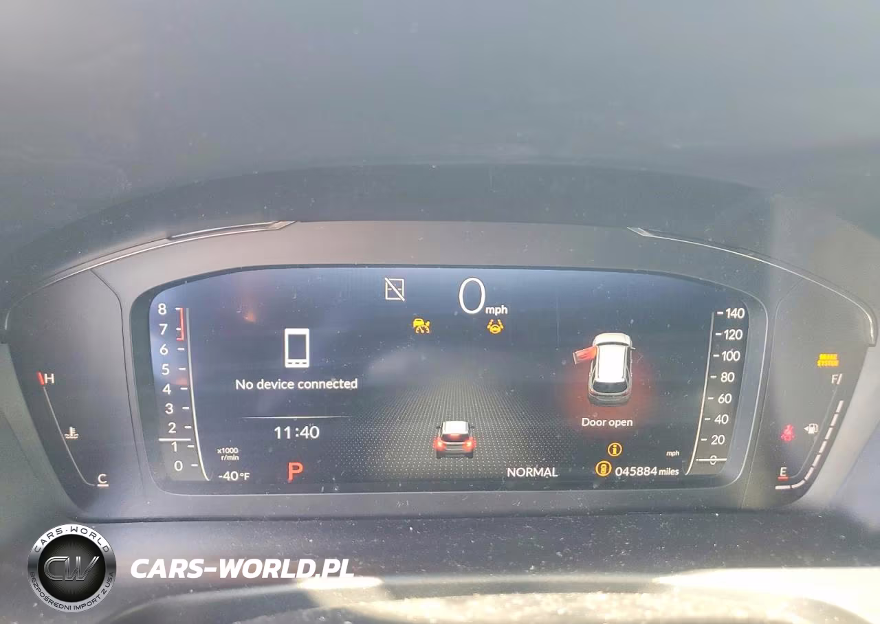 2025 Honda Pilot Black VIN:5FNYG1H96SB115083 - 9