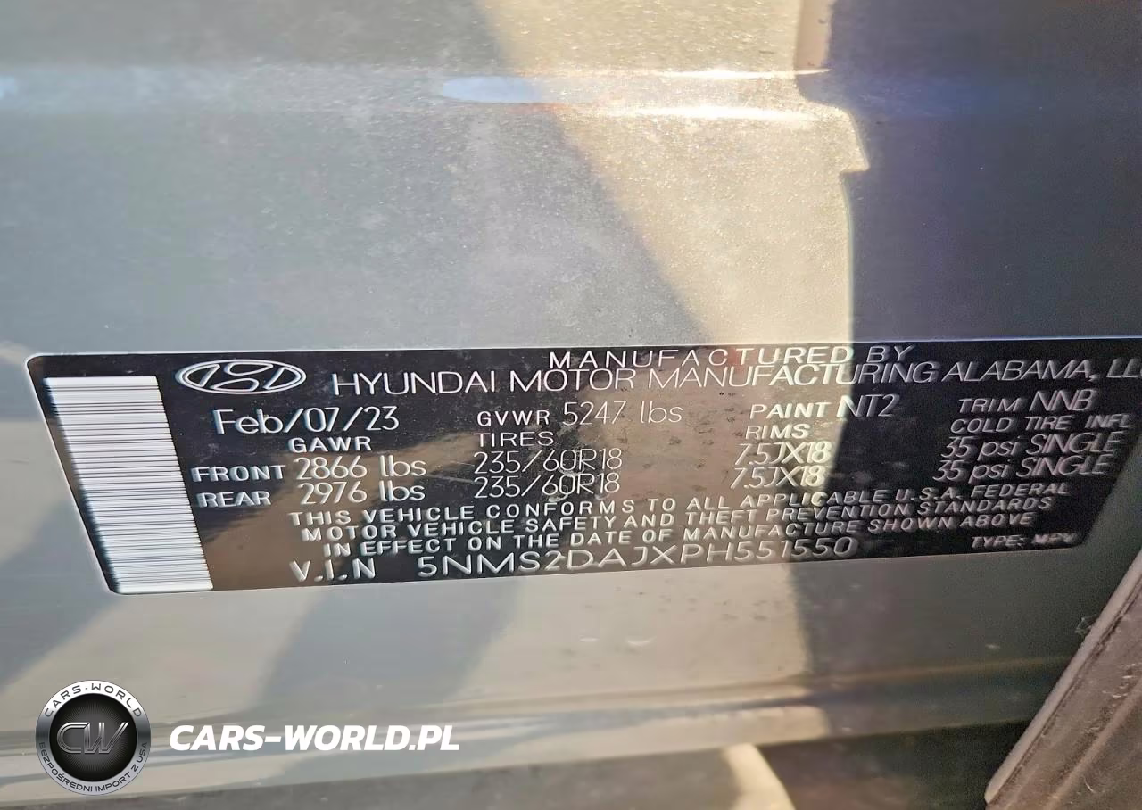 2023 Hyundai Santa Fe Sel VIN:5NMS2DAJXPH551550 - 13