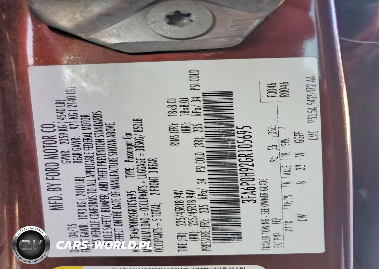 2016 Ford Fusion Se VIN:3FA6P0H92GR105695 - 12