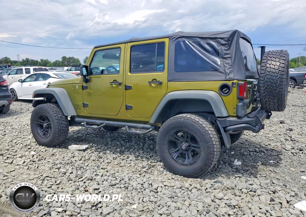 2008 Jeep Wrangler Unlimited Rubicon VIN:1J8GA69158L532227 - 2