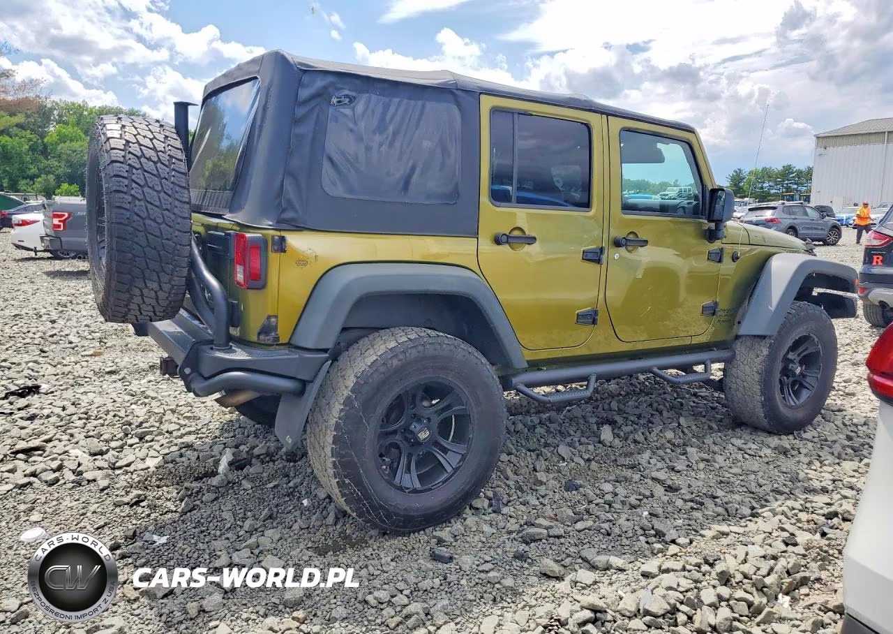 2008 Jeep Wrangler Unlimited Rubicon VIN:1J8GA69158L532227 - 3