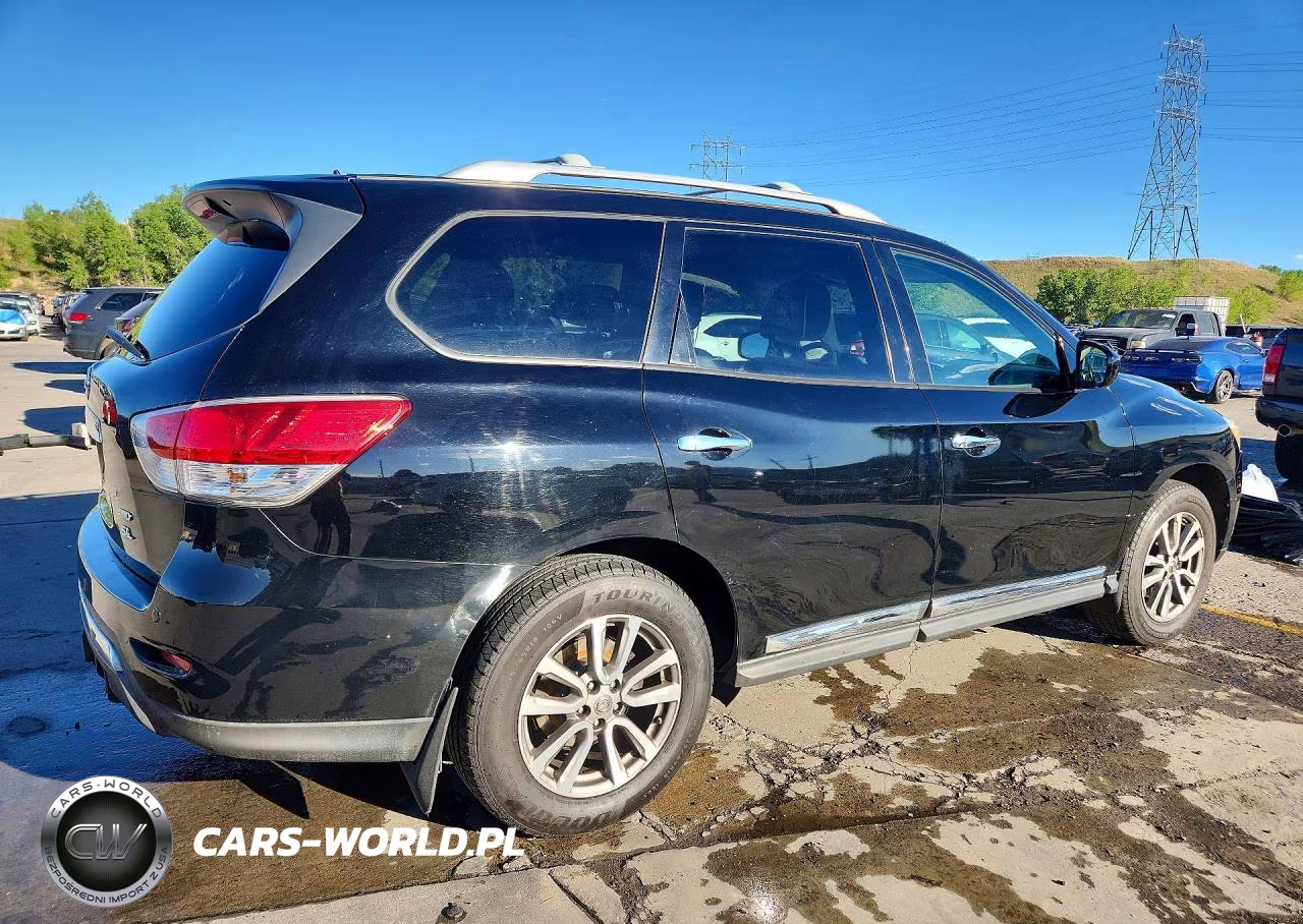 2014 Nissan Pathfinder Sl VIN:5N1AR2MMXEC715369 - 3