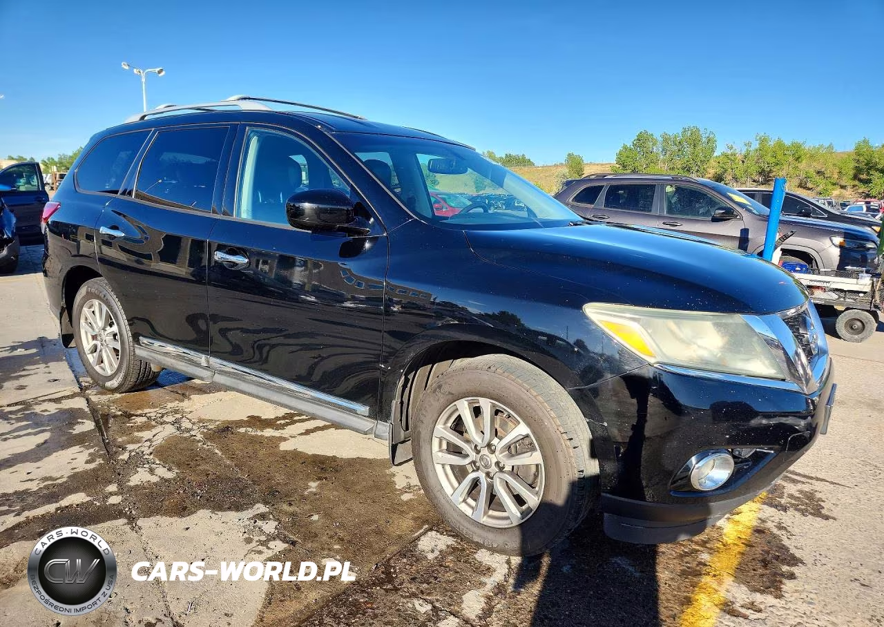 2014 Nissan Pathfinder Sl VIN:5N1AR2MMXEC715369 - 4