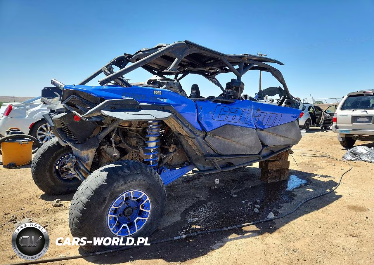 2021 Can-Am Maverick X3 Max X Rs Turbo Rr VIN:3JBVNAV40MK002342 - 3