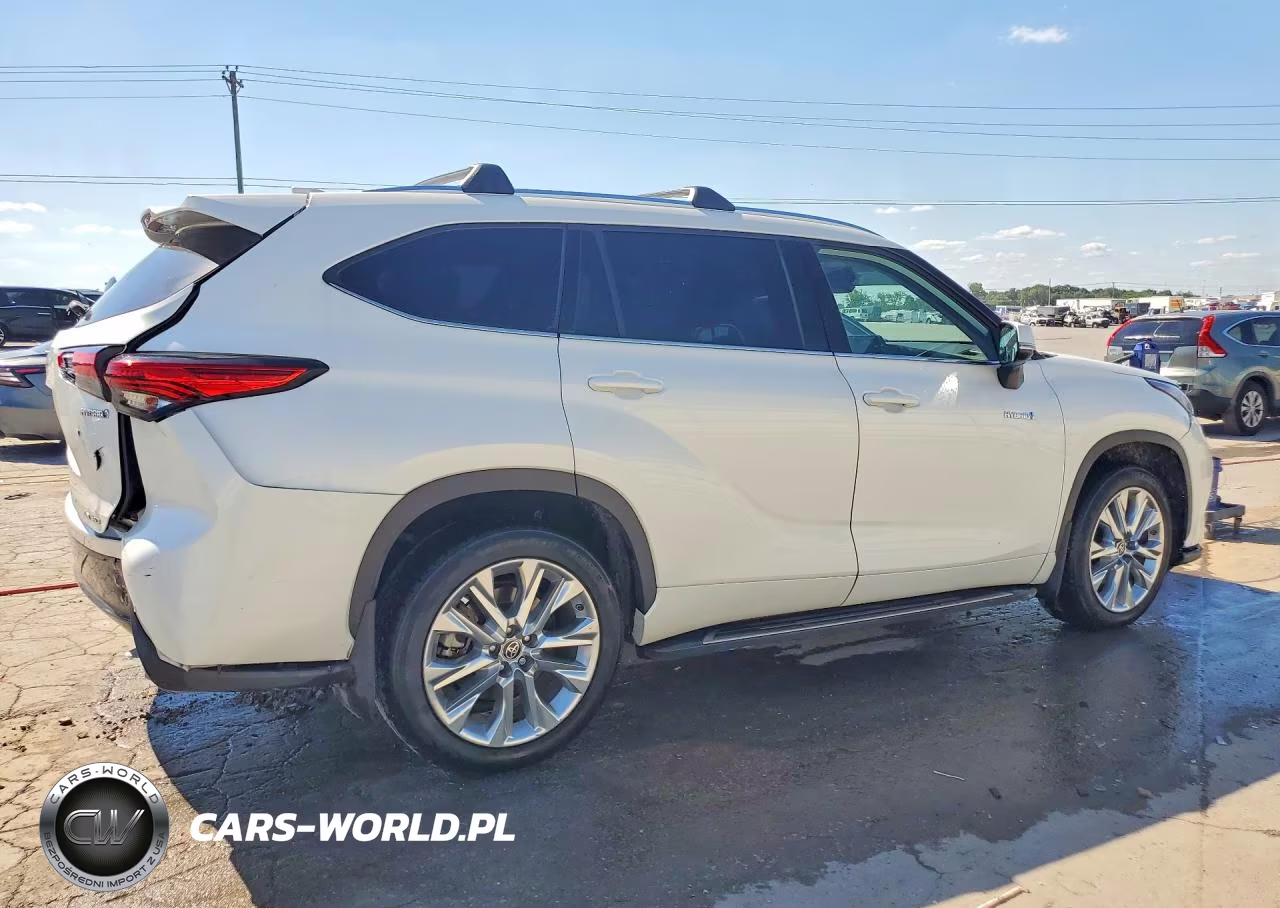 2021 Toyota Highlander Hybrid Limited VIN:5TDYARAH3MS505705 - 3