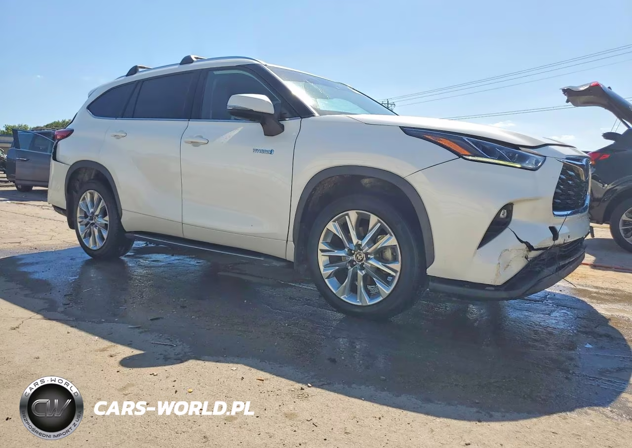 2021 Toyota Highlander Hybrid Limited VIN:5TDYARAH3MS505705 - 4