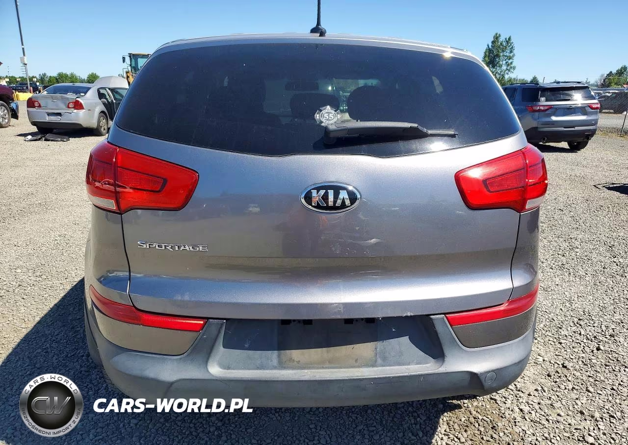 2015 Kia Sportage Lx VIN:KNDPB3AC0F7692618 - 6