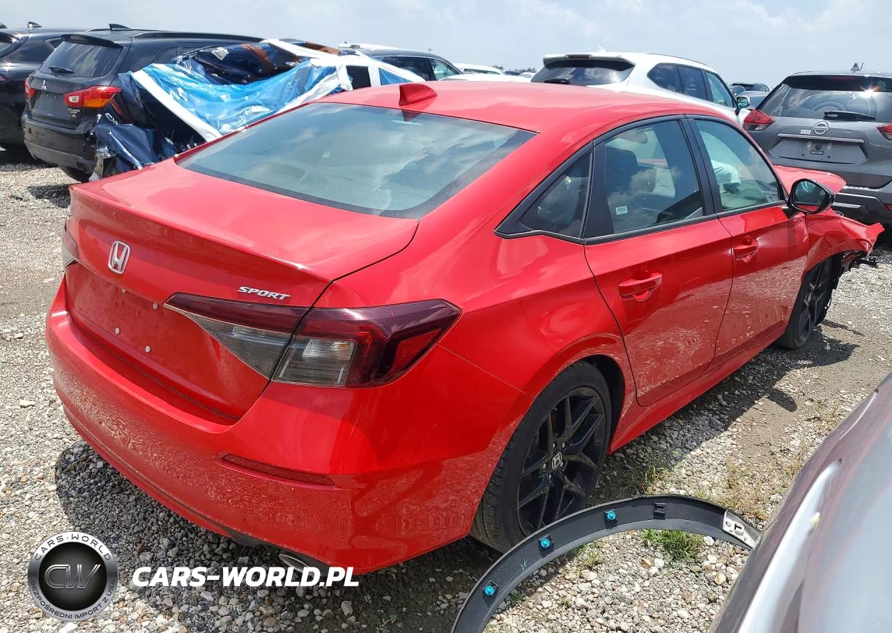 2025 Honda Civic Sport VIN:2HGFE2F54SH579424 - 3
