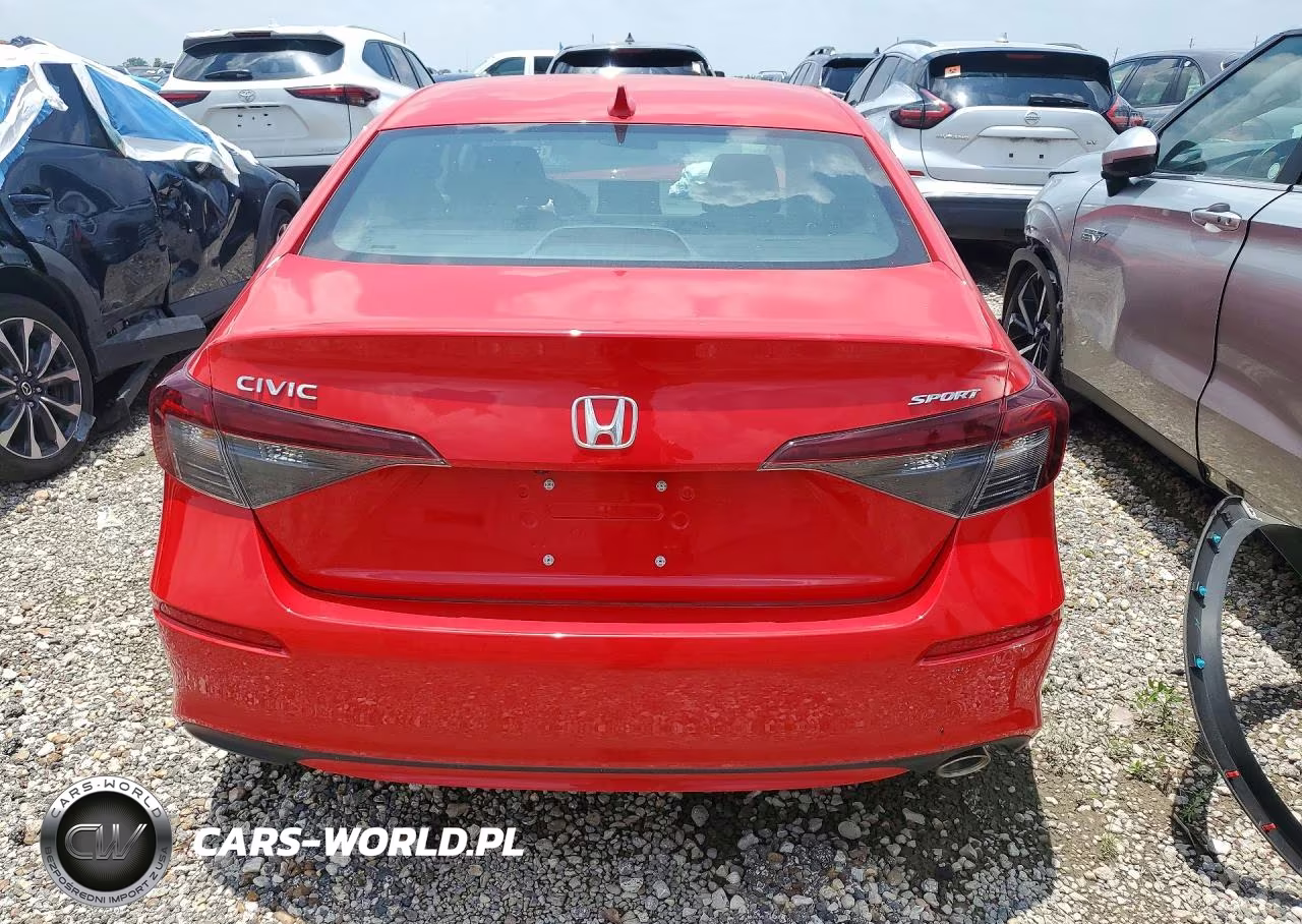 2025 Honda Civic Sport VIN:2HGFE2F54SH579424 - 6