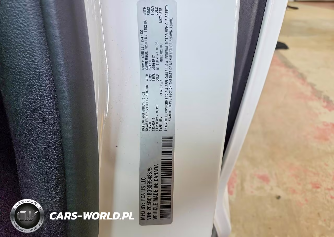 2025 Chrysler Pacifica Select VIN:2C4RC1BG9SR548375 - 13