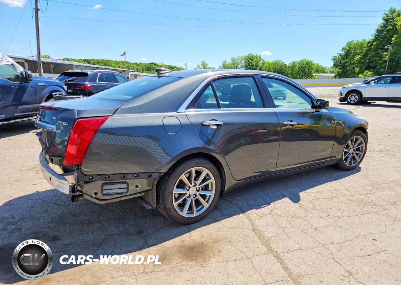 2018 Cadillac Cts Luxury VIN:1G6AX5SS8J0105014 - 3