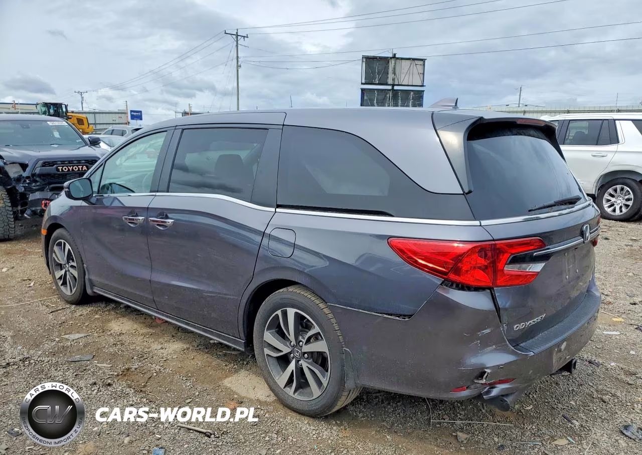 2023 Honda Odyssey Touring VIN:5FNRL6H8XPB050203 - 2