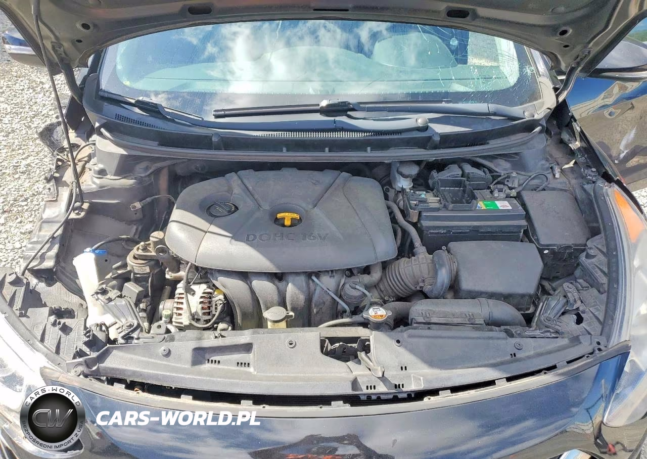 2013 Hyundai Elantra Gt Base VIN:KMHD35LEXDU058382 - 12