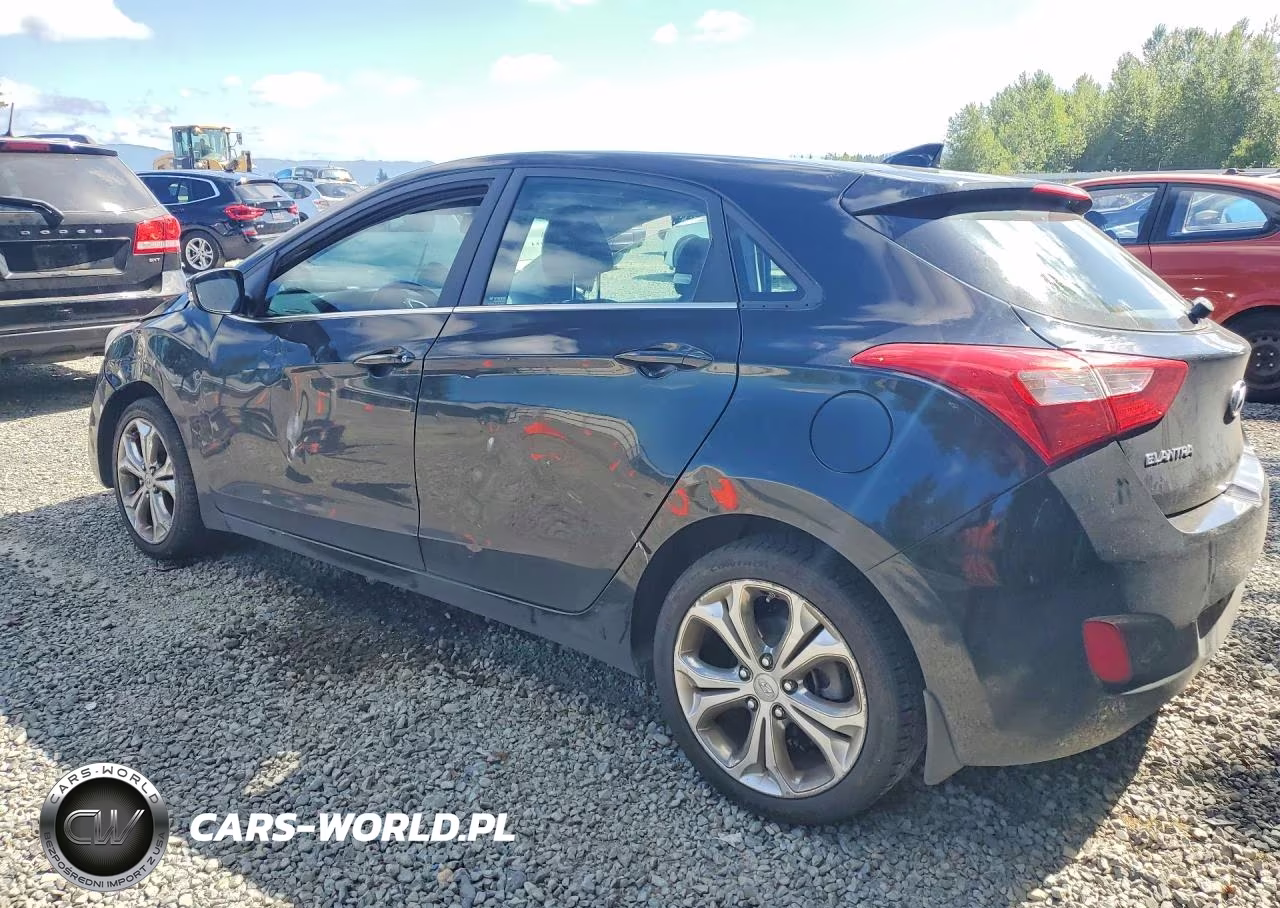 2013 Hyundai Elantra Gt Base VIN:KMHD35LEXDU058382 - 2