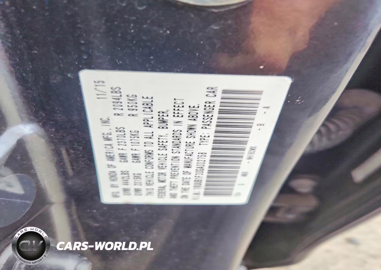 2016 Acura Tlk VIN:19UUB1F30GA002758 - 12