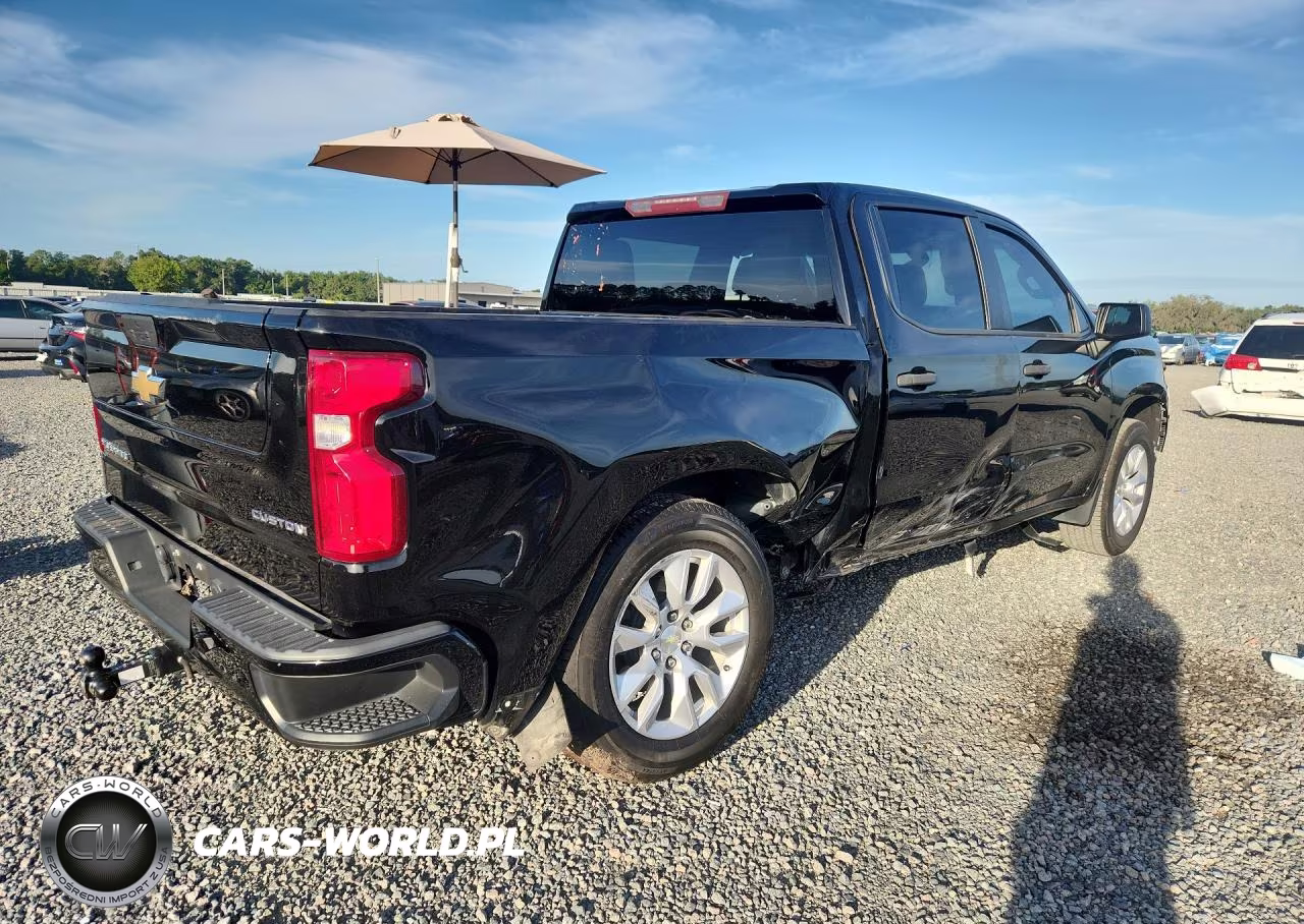 2021 Chevrolet Silverado C1500 Custom VIN:3GCPWBEKXMG366343 - 3