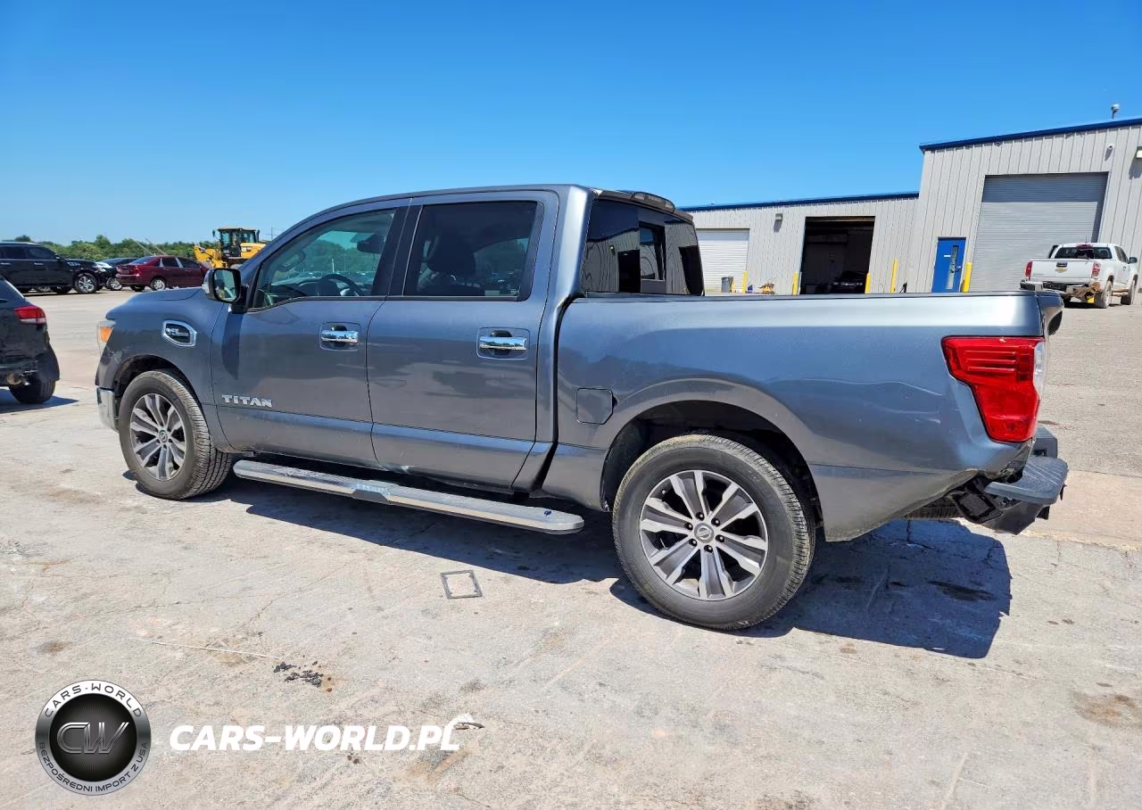 2017 Nissan Titan Sl VIN:1N6AA1E64HN536949 - 2