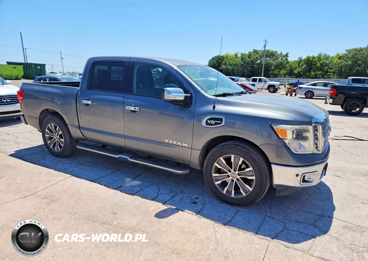 2017 Nissan Titan Sl VIN:1N6AA1E64HN536949 - 4