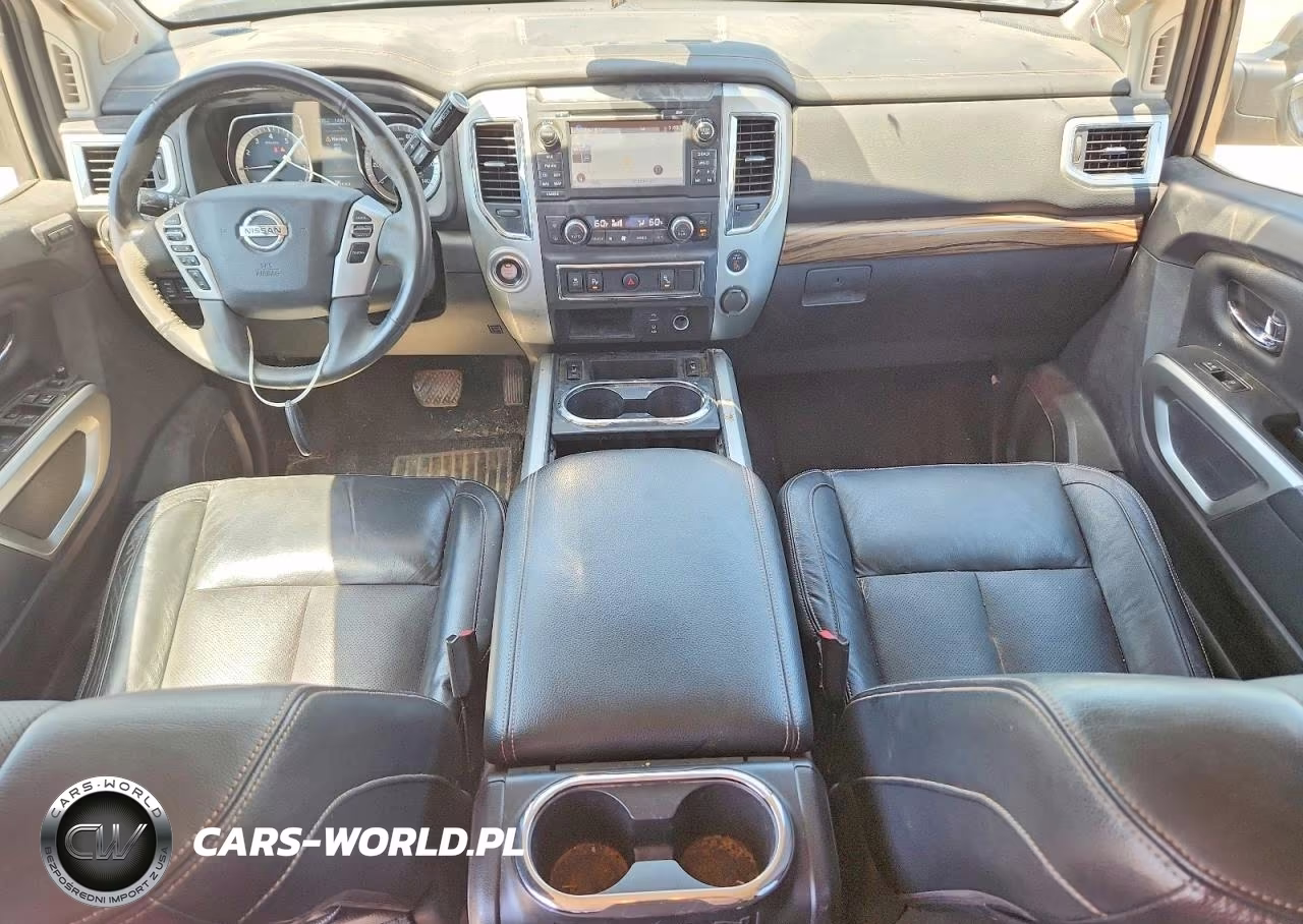 2017 Nissan Titan Sl VIN:1N6AA1E64HN536949 - 8