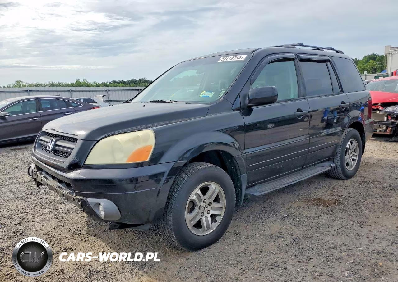2005 Honda Pilot Exl VIN:5FNYF18535B031453 - 1