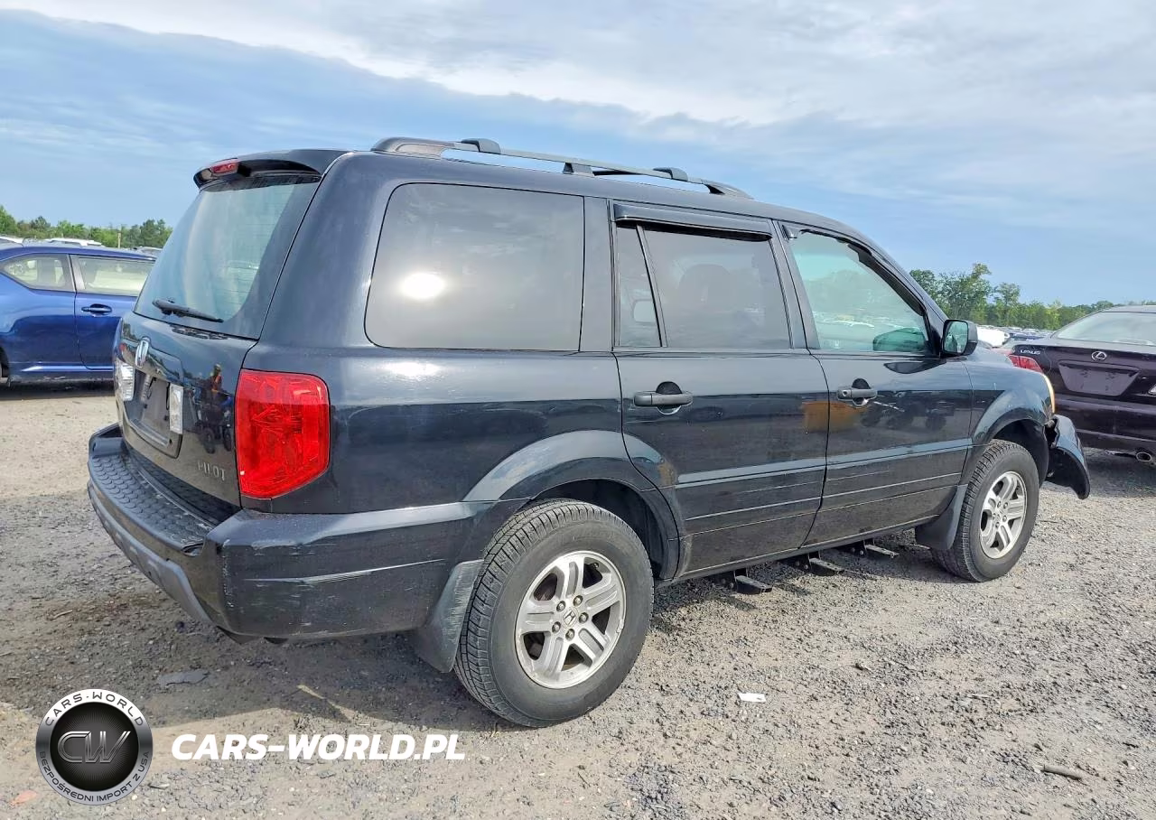 2005 Honda Pilot Exl VIN:5FNYF18535B031453 - 3