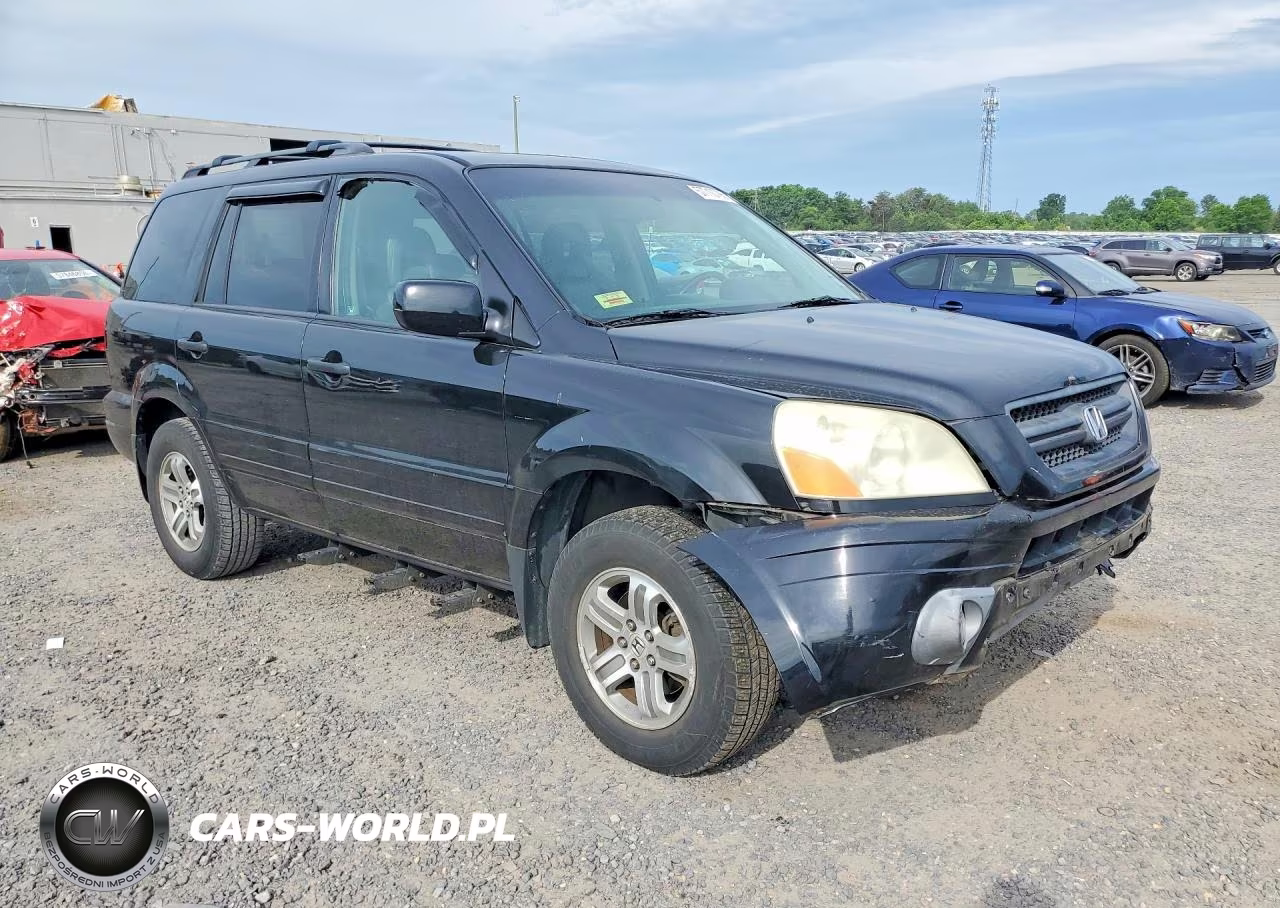 2005 Honda Pilot Exl VIN:5FNYF18535B031453 - 4