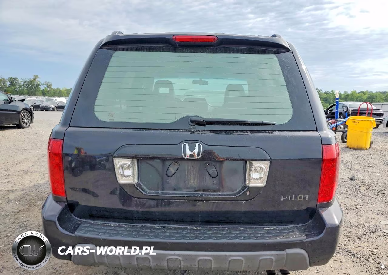 2005 Honda Pilot Exl VIN:5FNYF18535B031453 - 6