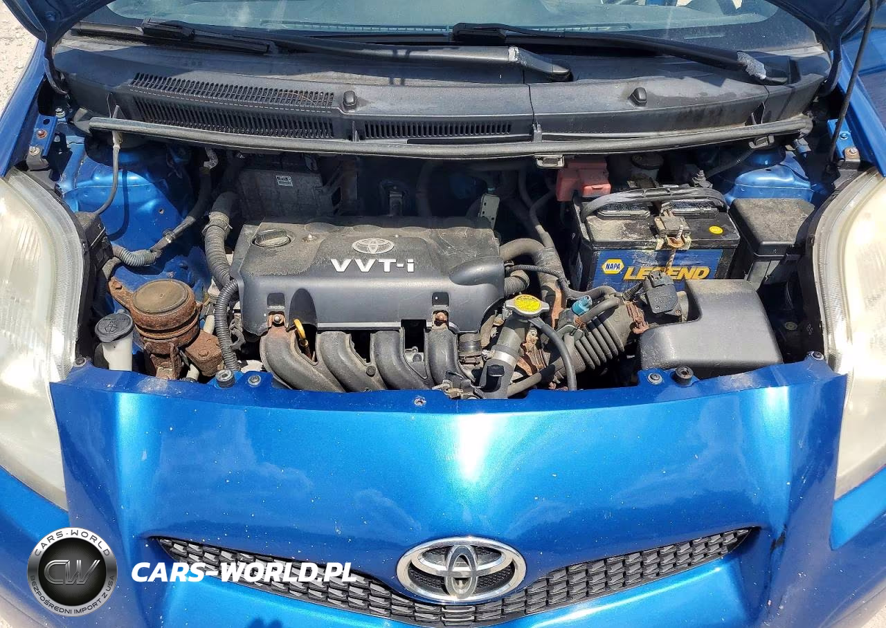2009 Toyota Yaris Base VIN:JTDKT903495255281 - 11