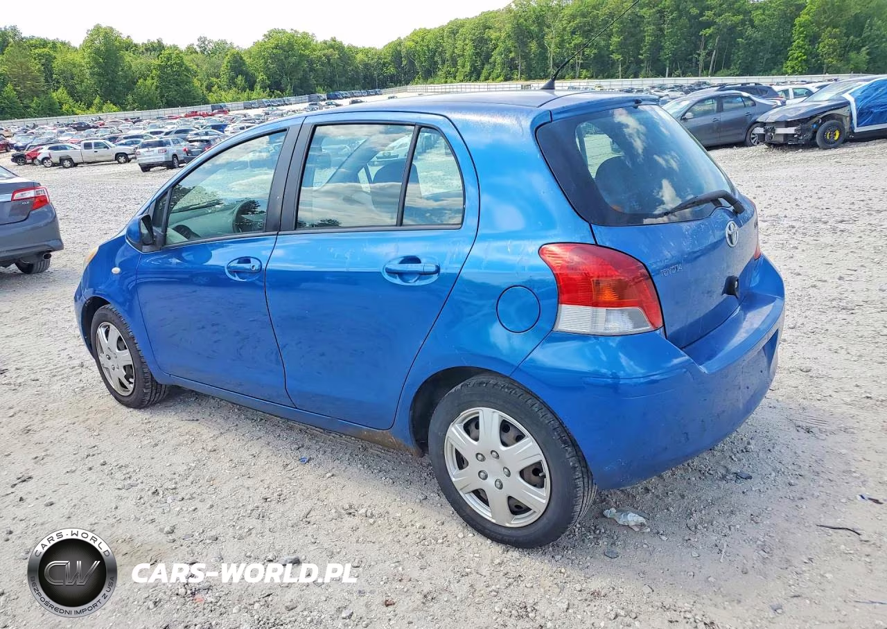 2009 Toyota Yaris Base VIN:JTDKT903495255281 - 2