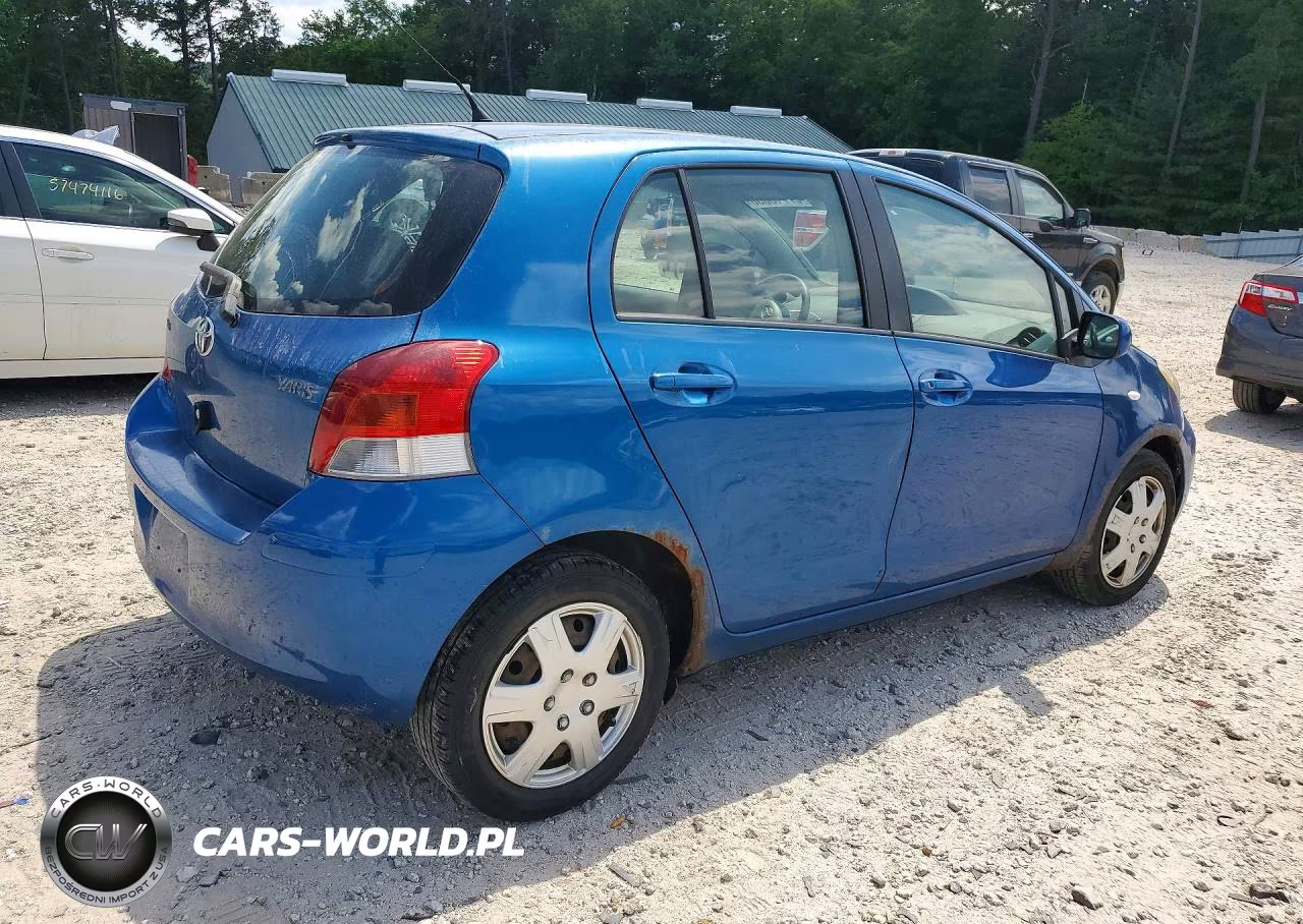 2009 Toyota Yaris Base VIN:JTDKT903495255281 - 3