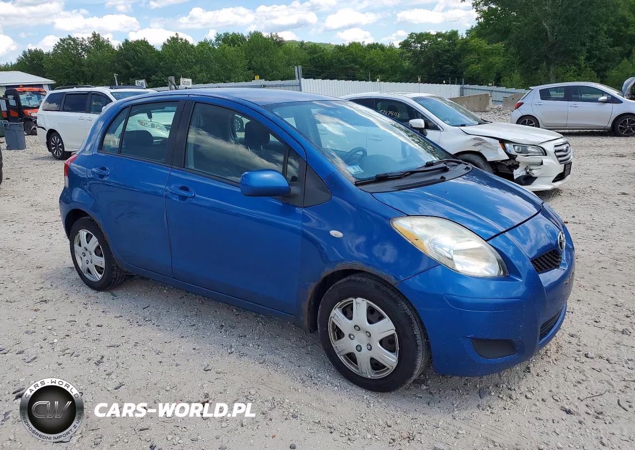 2009 Toyota Yaris Base VIN:JTDKT903495255281 - 4