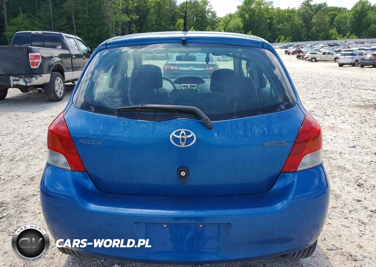 2009 Toyota Yaris Base VIN:JTDKT903495255281 - 6