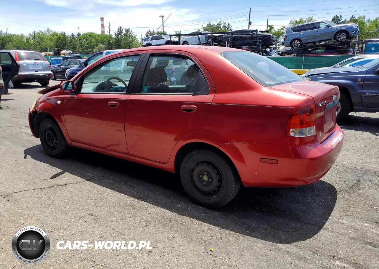 2005 Chevrolet Aveo Base VIN:KL1TD52645B452780 - 2