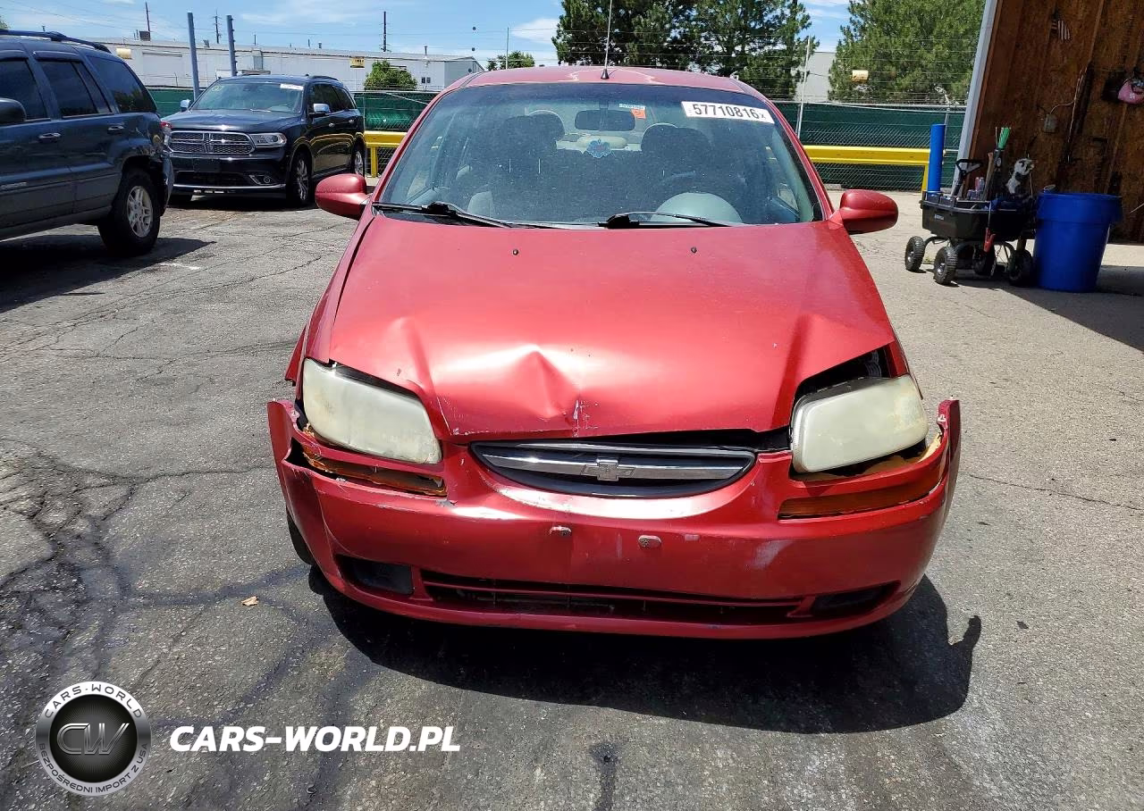 2005 Chevrolet Aveo Base VIN:KL1TD52645B452780 - 5
